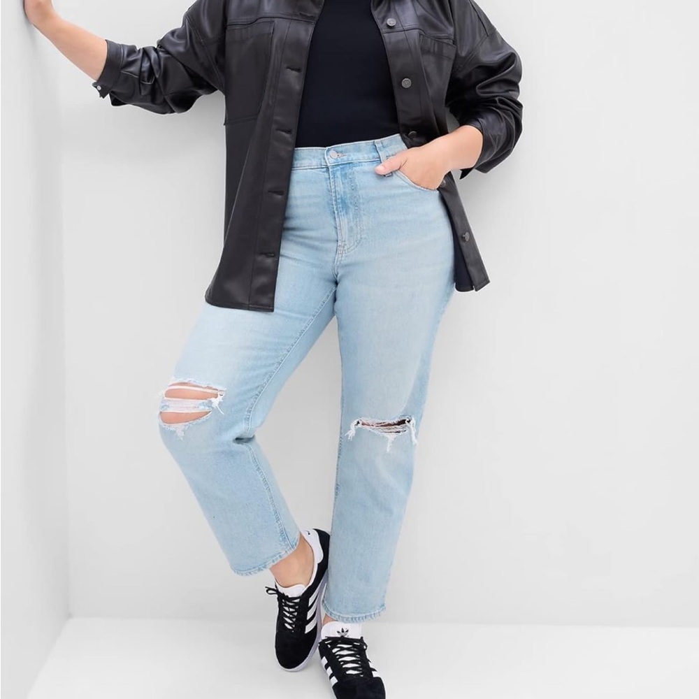 GAP High Rise Straight Jeans 00/24L